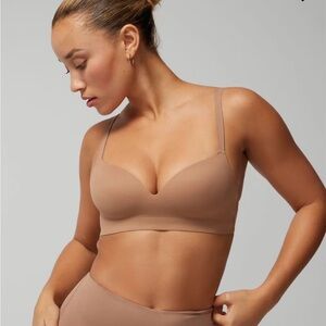 Soma Intimates Enbliss Wireless Bra - Brown Mocha 32C
